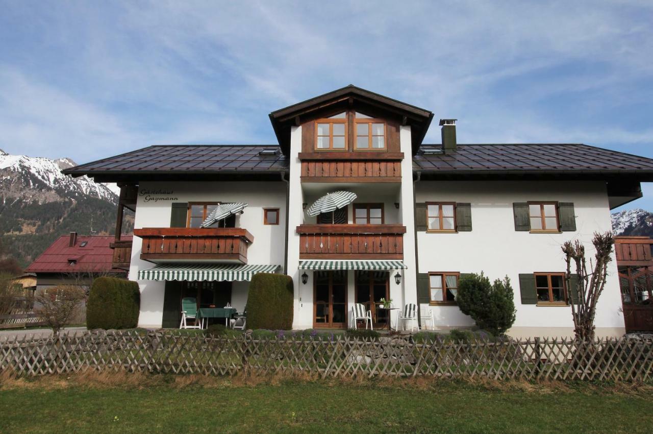 Gaestehaus Gaymann Oberstdorf Exteriér fotografie